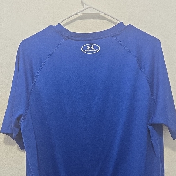 Under Armour Men's Short Sleeve Tee in Blue - Picture 4 of 4